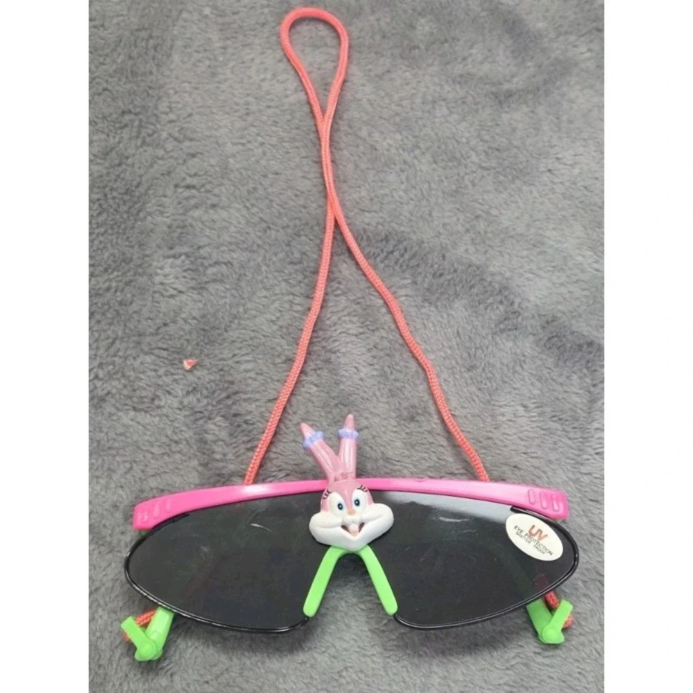 Tiny Toon BABS BUNNY Child's Sunglasses 1992 Dorda‎ Ind Tiny Toon Adventures